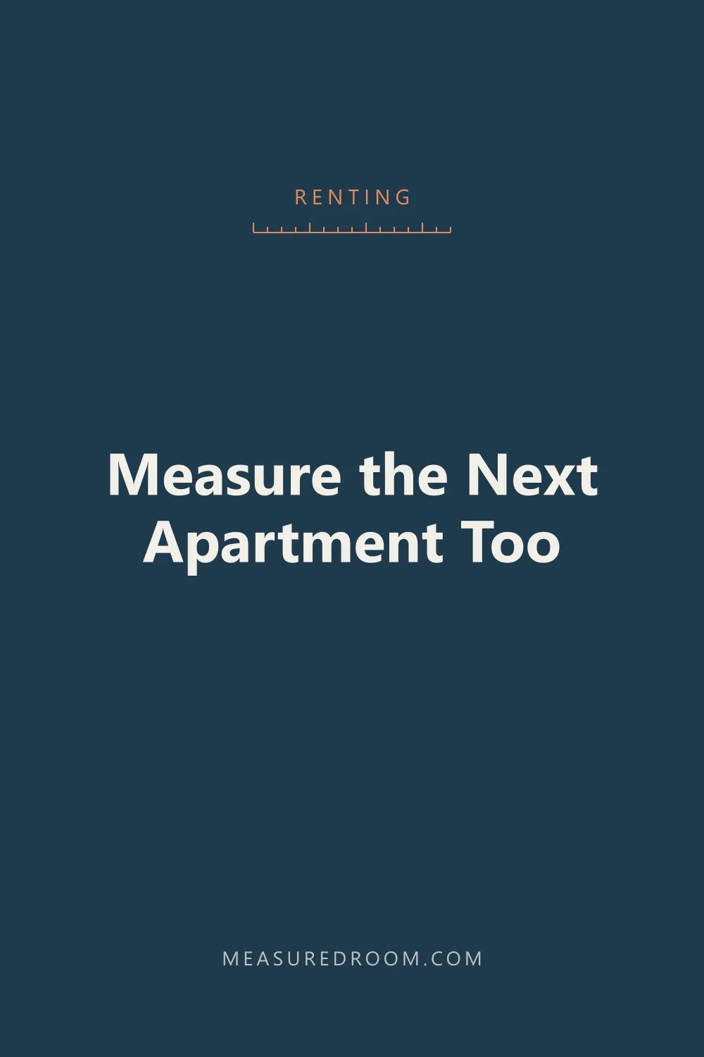 Before Buying a Sofa, Measure the Next Apartment Too